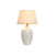 Tischlampe Home ESPRIT Weiß Porzellan 50 W 220 V 40 x 40 x 64 cm