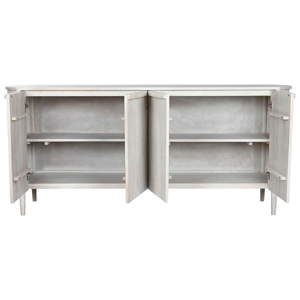 Anrichte Home ESPRIT Weiß Mango-Holz 193 x 47 x 85,5 cm 175 x 47 x 80 cm