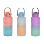 Wasserflasche Home ESPRIT Blau Rosa türkis Lila Polypropylen PET 2 L (3 Stück)