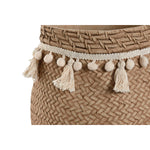 Satz Blumentöpfe Home ESPRIT Hellbraun Zement Tropical 30 x 29 x 25 cm