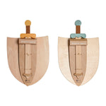 Spielzeugschwert Home ESPRIT 28 x 0,5 x 33,5 cm (2 Stück)