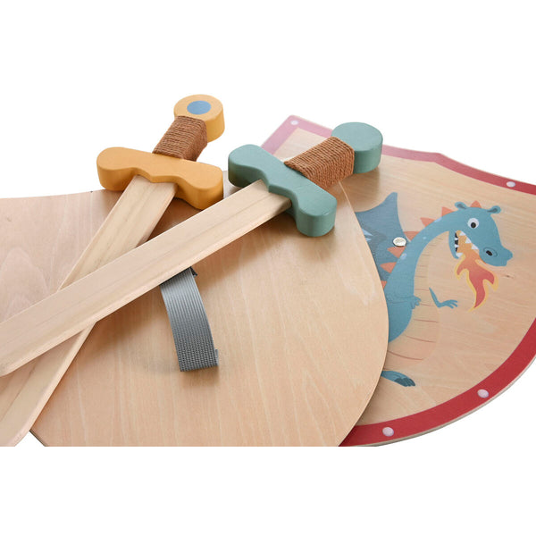 Spielzeugschwert Home ESPRIT 28 x 0,5 x 33,5 cm (2 Stück)