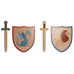 Spielzeugschwert Home ESPRIT 28 x 0,5 x 33,5 cm (2 Stück)