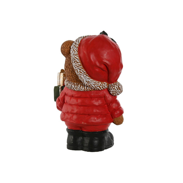 Weihnachtsschmuck Home ESPRIT Braun Rot Bär (2 Stück)