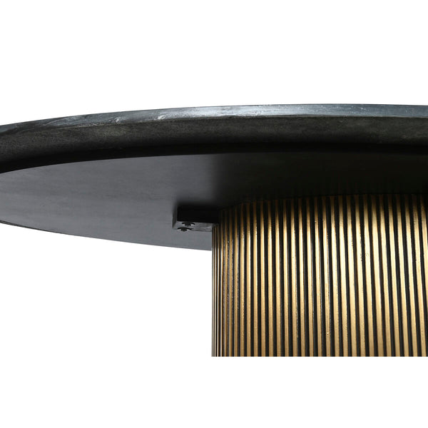 Esstisch Home ESPRIT Schwarz Gold Messing Marmor 200 x 110 x 76 cm