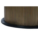 Esstisch Home ESPRIT Schwarz Gold Messing Marmor 200 x 110 x 76 cm