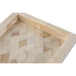 Ablageschale Home ESPRIT Knochen Mango-Holz Kolonial 20,5 x 15,5 x 2,8 cm