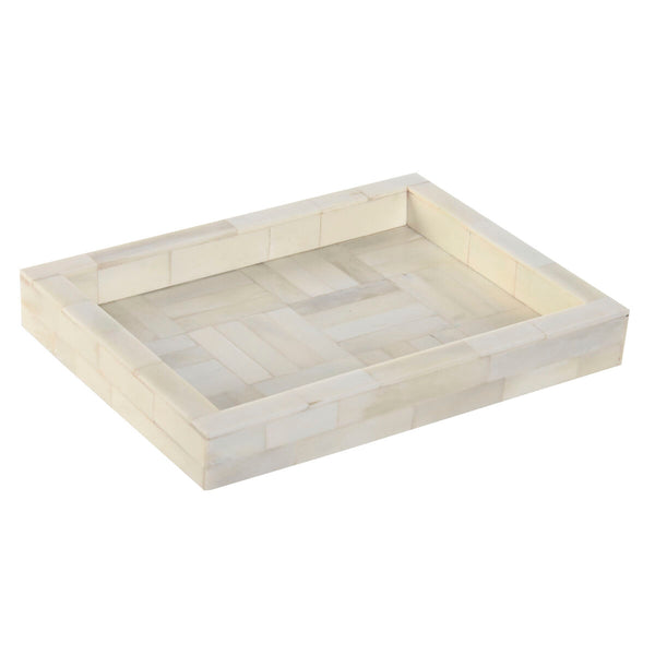 Ablageschale Home ESPRIT Kolonial 20,4 x 15,5 x 2,8 cm