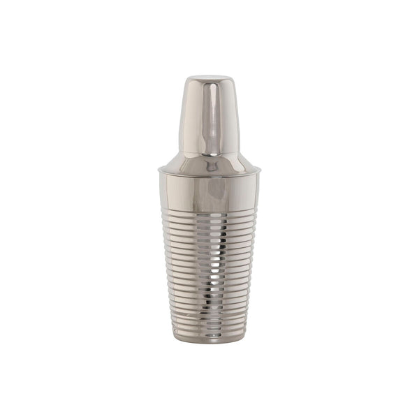 Cocktail-Shaker Home ESPRIT Gold Silberfarben Edelstahl 9,5 x 9,5 x 22 cm