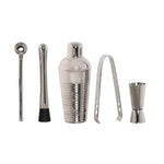Cocktail-Set Home ESPRIT Silberfarben Edelstahl 500 ml 8 x 8 x 21 cm