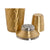Cocktail-Shaker Home ESPRIT Gold Edelstahl 9,5 x 9,5 x 22 cm