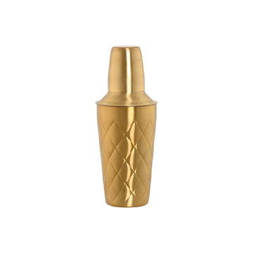 Cocktail-Shaker Home ESPRIT Gold Edelstahl 9,5 x 9,5 x 22 cm