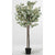 Baum Home ESPRIT Polyester Holz Zement Eukalyptusbaum 90 x 90 x 180 cm