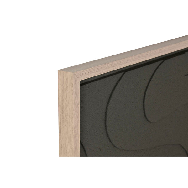 Bild Home ESPRIT grün Beige Dunkelgrau polystyrol Holz MDF abstrakt Skandinavisch (2 Stück)