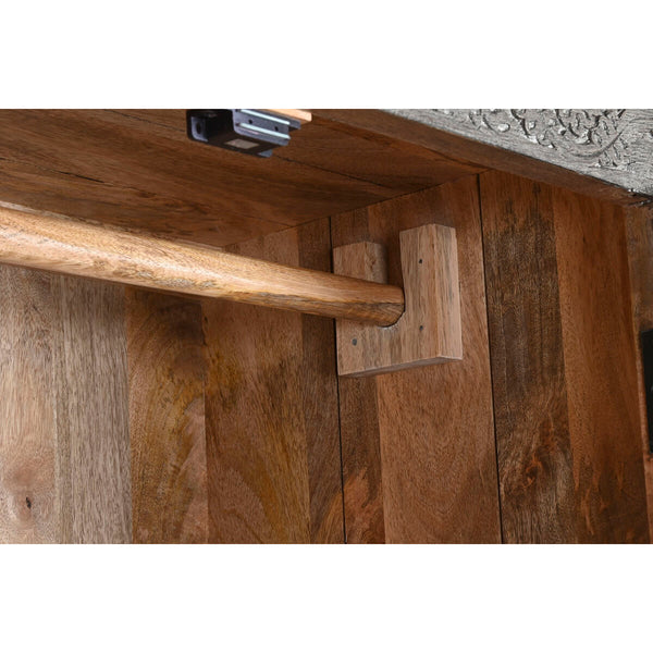 Schrank Home ESPRIT Hellbraun Holz 85,5 x 47 x 180 cm