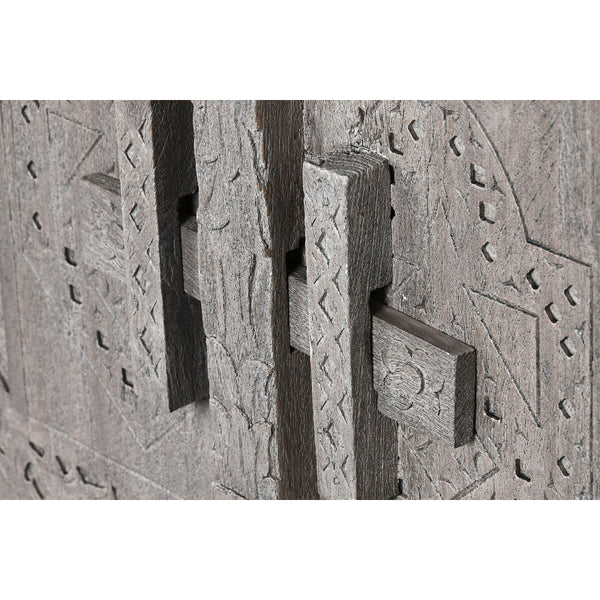 Anrichte Home ESPRIT Grau Hellbraun Holz 175 x 40 x 90 cm 175,5 x 40 x 90 cm