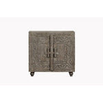 Anrichte Home ESPRIT Grau Hellbraun Holz 91,5 x 40 x 90 cm