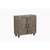 Anrichte Home ESPRIT Grau Hellbraun Holz 91,5 x 40 x 90 cm