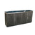 Anrichte Home ESPRIT Schwarz Silberfarben Messing Marmor 180 x 40 x 85 cm 180 x 40 x 86 cm