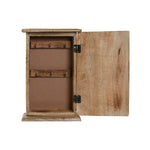 Schlüsselschrank Home ESPRIT Weiß natürlich 18 x 7,5 x 28 cm