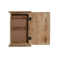 Schlüsselschrank Home ESPRIT Weiß natürlich 18 x 7,5 x 28 cm
