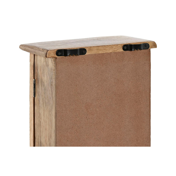 Schlüsselschrank Home ESPRIT Weiß natürlich 18 x 7,5 x 28 cm