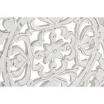 Wanddekoration Home ESPRIT Weiß natürlich Mandala Araber 45 x 3,3 x 95 cm (2 Stück)