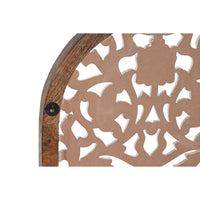 Wanddekoration Home ESPRIT Weiß natürlich Mandala Araber 45 x 3,3 x 95 cm (2 Stück)