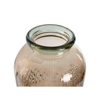Vase Home ESPRIT Taupe Recyceltes Glas 30 x 30 x 72 cm