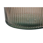 Vase Home ESPRIT Taupe Recyceltes Glas 30 x 30 x 72 cm