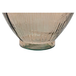 Vase Home ESPRIT Taupe Recyceltes Glas 30 x 30 x 59 cm