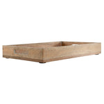 Tablettset Home ESPRIT Weiß natürlich Mango-Holz Holz MDF 44 x 29 x 5 cm (2 Stück)