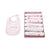 Lätzchen-Set Home ESPRIT Blau Rosa Baumwolle 19 x 29 x 3 cm (4 Stück)