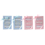 Lätzchen-Set Home ESPRIT Rosa Himmelsblau Baumwolle 19 x 29 x 3 cm (4 Stück)