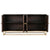 Anrichte Home ESPRIT Gold Dunkelbraun Metall Mango-Holz 157,5 x 47 x 76,2 cm