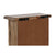 Schlüsselschrank Home ESPRIT natürlich 18 x 7,5 x 28 cm
