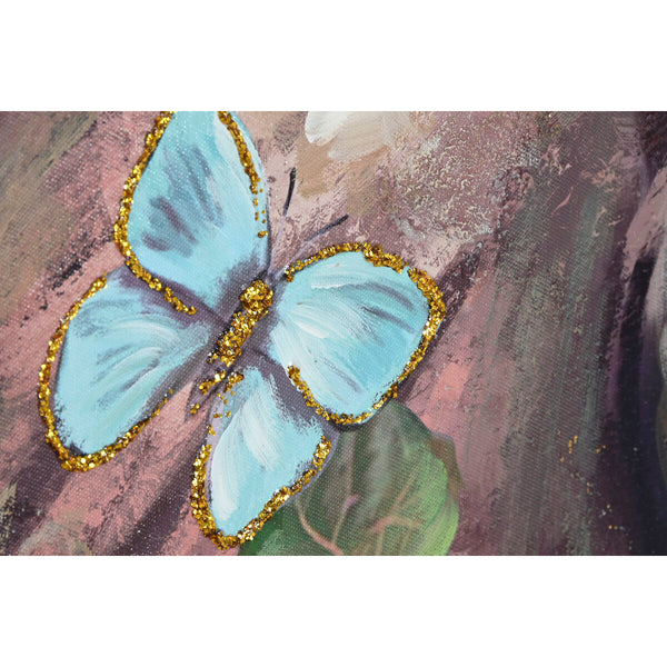 Leinwand Home ESPRIT polystyrol Leinwand 92 x 4,5 x 122 cm