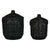 Korb-Set Home ESPRIT Schwarz Jute Metall (2 Stücke)