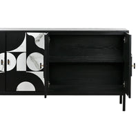 Anrichte Home ESPRIT Metall Tanne 160 x 40 x 80 cm