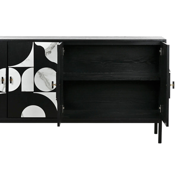 Anrichte Home ESPRIT Metall Tanne 160 x 40 x 80 cm