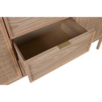 Anrichte Home ESPRIT Rattan Tanne 136 x 38 x 80 cm