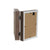 Fotorahmen Home ESPRIT Braun Beige Kristall polystyrol Urban 25 x 3 x 18 cm (2 Stück)