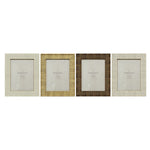 Fotorahmen Home ESPRIT Beige natürlich Kristall polystyrol Skandinavisch 20,5 x 2 x 25,5 cm (4 Stück)