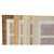 Fotorahmen Home ESPRIT Weiß Braun Beige natürlich Kristall polystyrol Skandinavisch 26 X 2 X 44 cm (4 Stück)