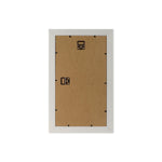 Fotorahmen Home ESPRIT Weiß Braun Beige natürlich Kristall polystyrol Skandinavisch 26 X 2 X 44 cm (4 Stück)