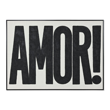 Leinwand Home ESPRIT Amor! polystyrol Leinwand 103 x 4,5 x 143 cm