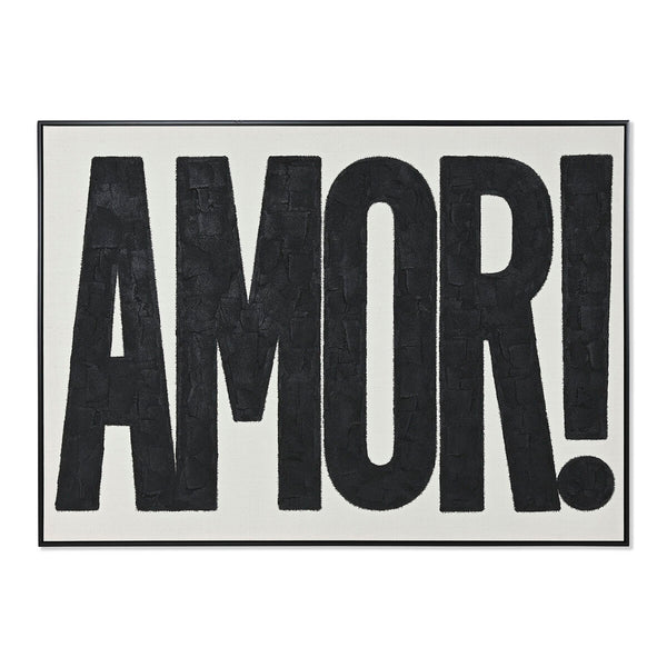 Leinwand Home ESPRIT Amor! polystyrol Leinwand 103 x 4,5 x 143 cm