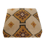 Fußstütze Home ESPRIT Beige Senf 80 x 80 x 44 cm