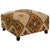 Fußstütze Home ESPRIT Beige Senf 80 x 80 x 44 cm
