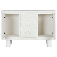 Anrichte Home ESPRIT Weiß Tanne Holz MDF 120 x 38 x 80 cm